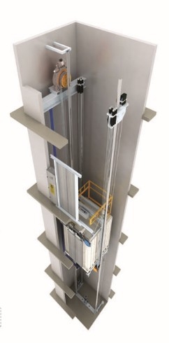 Модель лифта