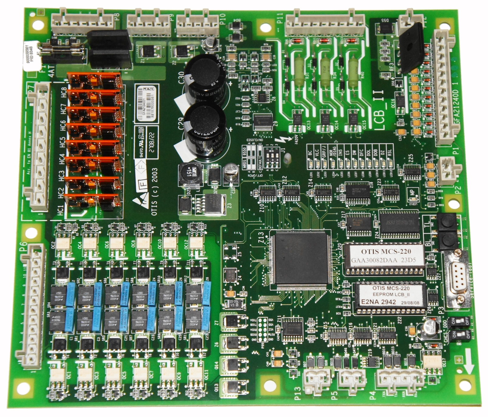 Схема отис mcs 220